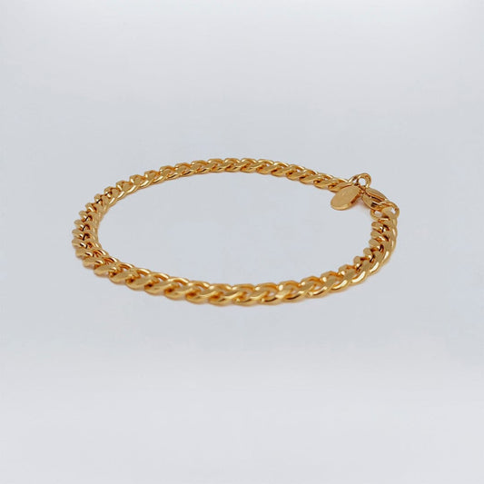 Cuban Bracelet 5mm | Oro - Milano Ice
