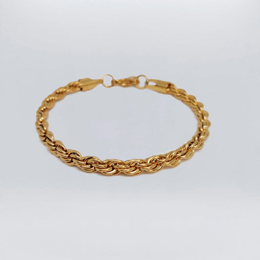 Rope Bracelet 5mm | Oro - Milano Ice