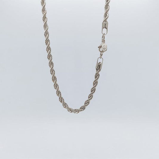 Rope Chain 5mm | Argento - Milano Ice