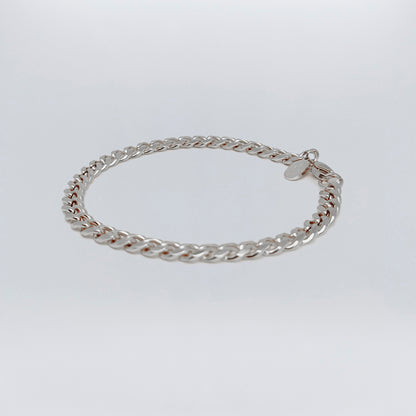 Cuban Bracelet 5mm | Argento - Milano Ice