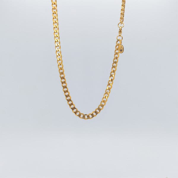 Cuban Chain 5mm | Oro - Milano Ice