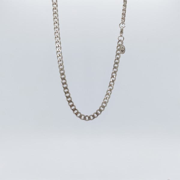 Cuban Chain 5mm | Argento - Milano Ice