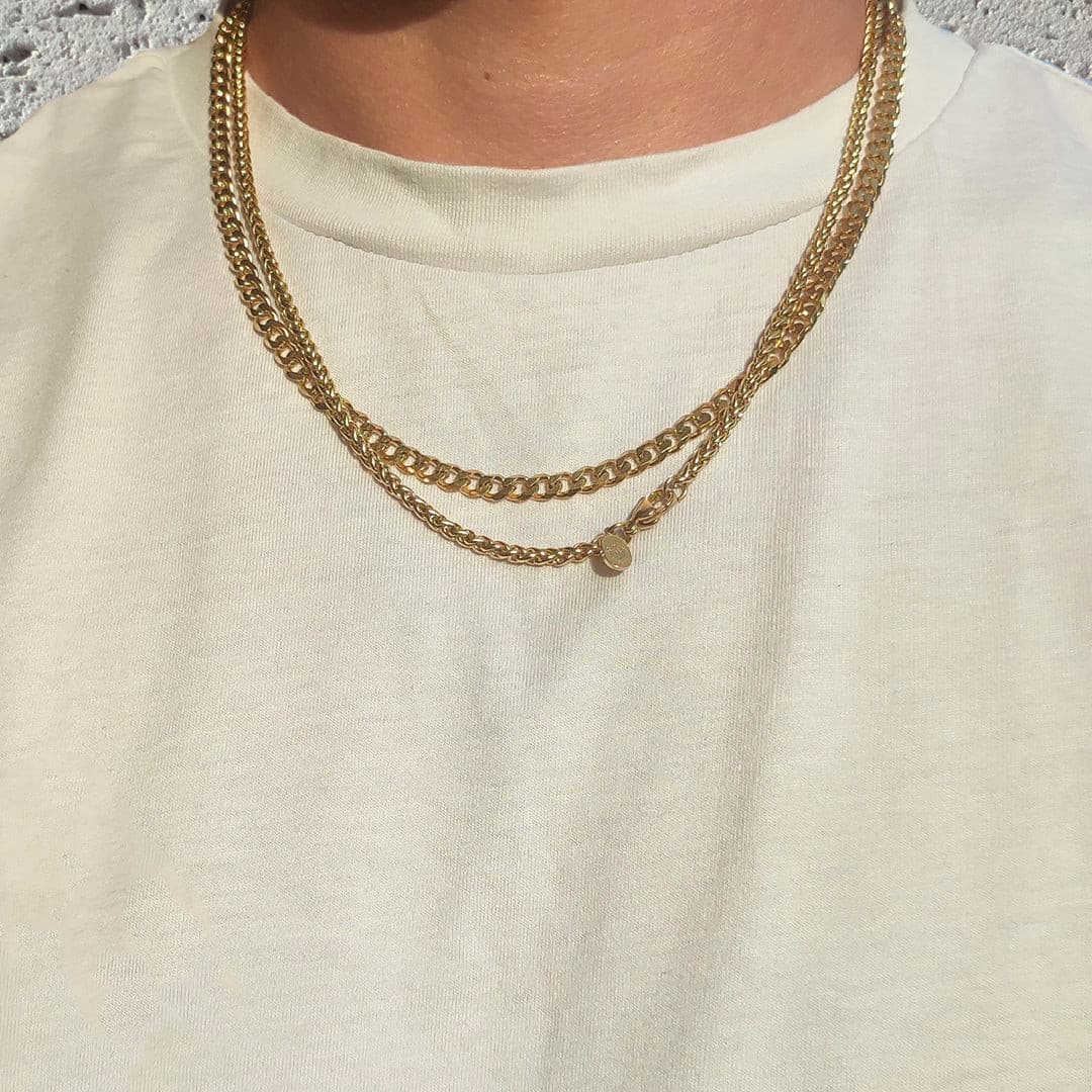 Cuban Chain 5mm | Oro - Milano Ice