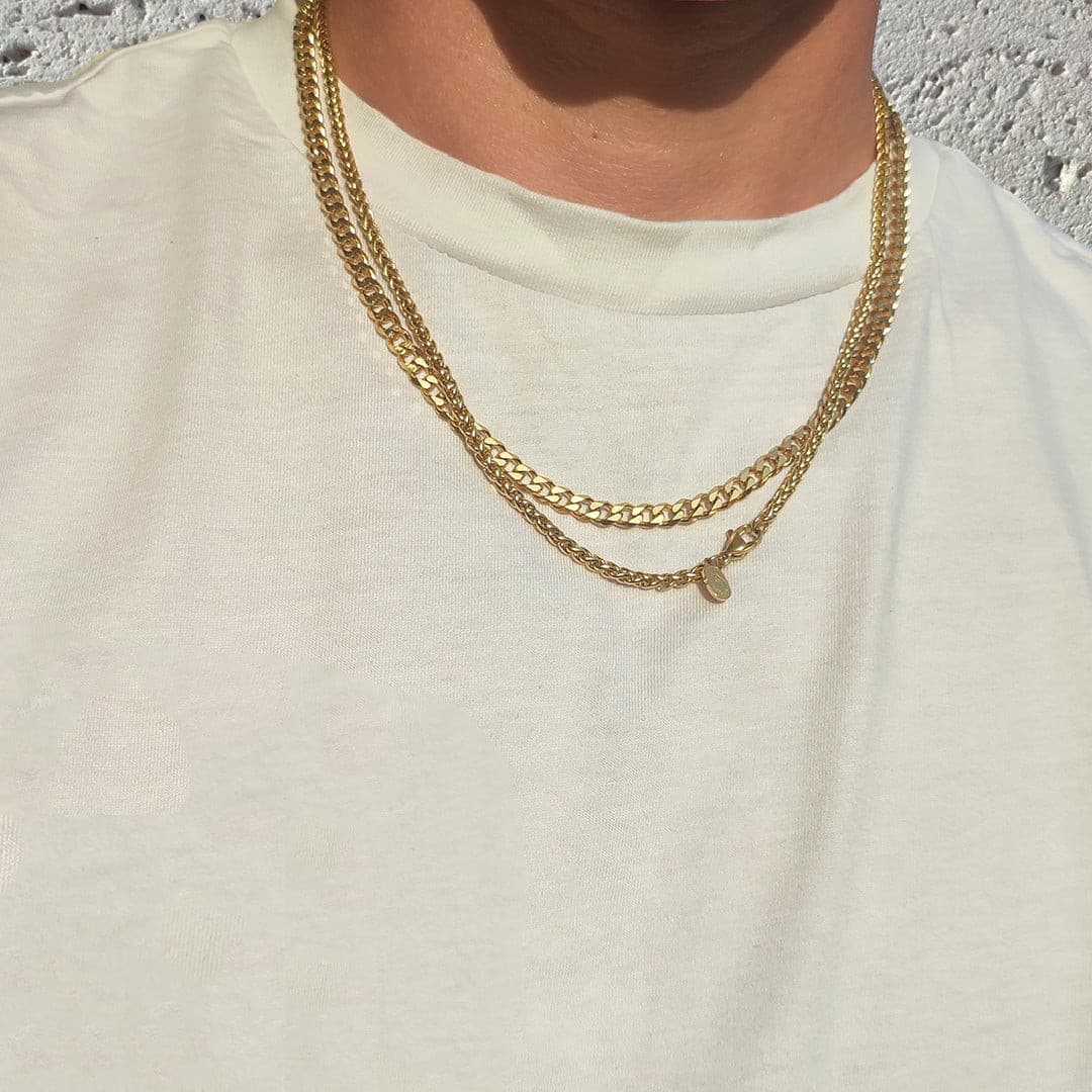 Cuban Chain 5mm | Oro - Milano Ice