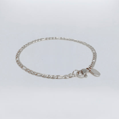 Figaro Bracelet 3mm | Argento - Milano Ice